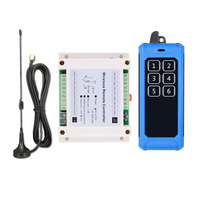 Automatisation domestique automatique 12 canaux, télécommande sans fil 433 MHz, relais AC 220V DC12V/24V, interrupteur RF, émetteur 12 boutons, éclairage