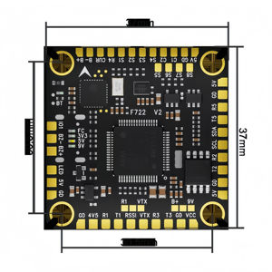 Controlador de Vuelo Metálico F722 V2 de Calidad Superior para Drones de Carreras FPV, Accesorio Lipo - Product Image 6