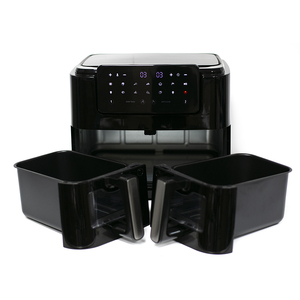 OEM ODM 9L doble Air Fryer, de grado de alimentos de gran tamaño de la <span class=keywords><strong>cocina</strong></span> Digital Air Fryer Horno tostador - Product Image 5