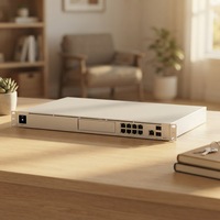 Pour Ubiquiti UDM-PRO Routeur tout-en-un filaire 10 Gigabits, passerelle, contrôleur de commutateur et NVR, port RJ45 1 Gbit/s, LAN 10G SFP+