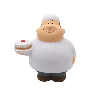 PU <b>Foam</b> Anti Stress Ball Birthday Bert Shaped Customized Color & Logo for Ages 5-14 - Product Image 1