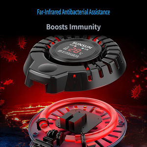 Calentador de Fibra de Carbono Infrarrojo SUNSUN <span class=keywords><strong>ARQ</strong></span>, Calentador Digital Sumergible para Acuarios, Controlador Externo, Pantalla LED, Apagado Automático - Product Image 3