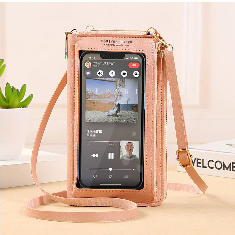 Strap Crossbody Phone Case With Touch Screen PALAY Sling Bags For