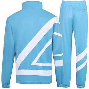Wholesale New Arrival Winter Men's Printed 100% Cotton Solid Color Casual Two Piece Reversible Eco-Friendly Tracksuits - Product Image 2