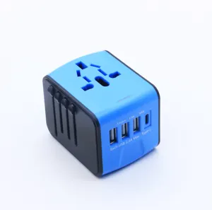 High Quality and Cheap Android Phone Mobile Charger Smart World Type-C USB Universal Power Plug Travel Adapter