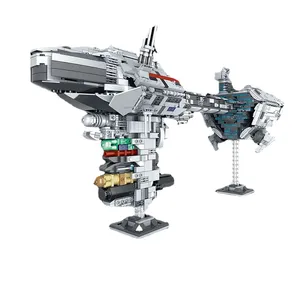 Mk Khối Nhựa Xây Dựng Công Nghệ Cao Gạch Moc Cuộc Chiến Tranh Tàu Vũ trụ Xe Trẻ Em Đồ Chơi Cho Trẻ Em Người Đàn Ông Cậu Bé Món Quà Sinh Nhật 032001 - Product Image 1