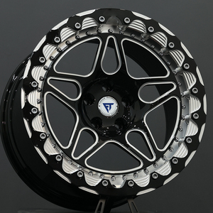 Ruedas de carreras de 17 y 18 pulgadas con sistema Beadlock, forjadas para <span class=keywords><strong>BMW</strong></span> M2 M3 M4 M5 F20 F30 F32 F36 F40 F90 E90 E70 5x112 <span class=keywords><strong>5X</strong></span> 114.3 - Product Image 1