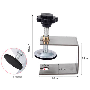 Kẹp Tủ phần cứng Jig ngăn kéo sửa chữa clip cho cài đặt cửa ngăn kéo phía trước tay nắm kéo xử lý linh hoạt công cụ chế biến gỗ - Product Image 2