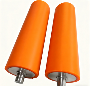 بكرات مطاطية مقاومة للأحماض القلوية مخصصة من ماركة جينهتشنغ 60-95 صلابة الشاطئ شاندونغ الشركة المصنعة الأصلية في الصين - Product Image 1