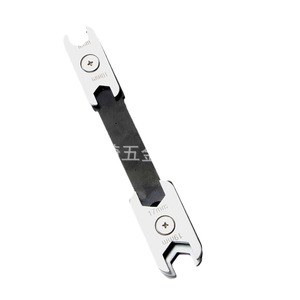 Adjustable Wrench 17mm 19mm Stainless Steel Auto Repair Tool Box Wrench Hexagon <b>Spanner</b> Hand Tool - Product Image 1