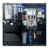 Máquina Expendedora de Café Robótica JK86, Robot Barista con IA para Latte Art, Kiosco Totalmente Automático de Autoservicio para Centros Comerciales y Hoteles
