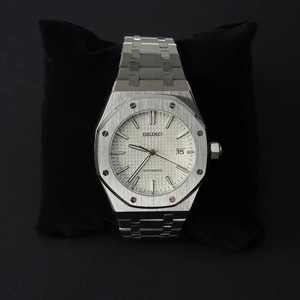 Montre mécanique de luxe pour homme, style business décontracté, avec mouvement NH35, design sportif et affichage multifonctionnel, cadran de 41 mm, bracelet en acier - Product Image 3
