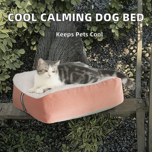 Cama para Perros y Gatos Grande, Moderna, Ecológica y Refrescante, Tipo Puff, con Cubierta Extraíble y Lavable - Product Image 2