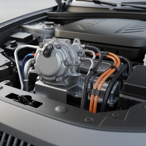 CHIXU XL16CC60/72v-ZB Compresseur Scroll 60V/72V à pieds horizontaux pour véhicule 3/4 roues, climatiseur à toit fermé pour personnes âgées, Nouveau - Product Image 2