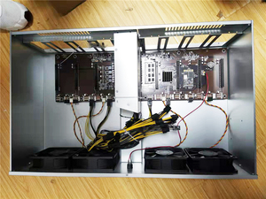Bo Mạch Chủ Không Gian Khe Cắm 65Mm 70Mm Hỗ Trợ 8 GPU 4G <span class=keywords><strong>RAM</strong></span> 128G MSATA 2000W PSU HM65 847 857 Khung Gầm Giàn Khoan B65 B75 B85 S37 T37 - Product Image 3