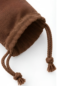 COTTON FIELD Bolsas de Algodón Ecológicas Personalizadas al por Mayor, Bolsas de Muselina Marrón para Joyería, Bolsas de Regalo con Cordón - Product Image 5
