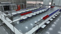 Chambre froide à atmosphère contrôlée (CA) robuste pour la solution de stockage en vrac des grandes exploitations agricoles de fruits