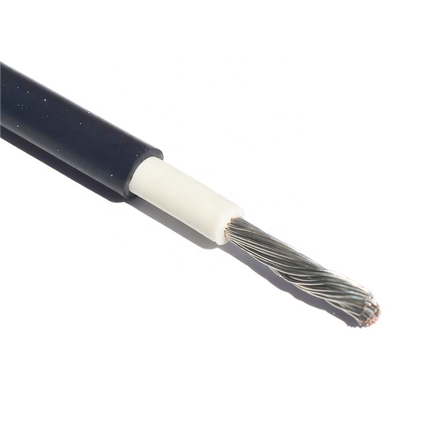Hot Selling Dc Cable Solar Wire 4mm 6mm 10mm Tinned Copper Photovoltaic DC Cable H1Z2Z2-K 4 Sq. mm Supplier 1500v Manufacturer
