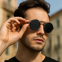 Kacamata Sunglasses dengan Filter ND Variabel, Warna yang Dapat Disesuaikan, 9 Tingkat, UV400, untuk Memancing, dengan Filter ND yang Dapat Disesuaikan