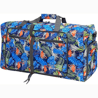 Échantillon gratuit, logo personnalisé, meilleurs accessoires de voyage, sac de sport pliable avec compartiment à chaussures, sac de voyage