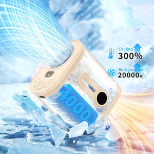 Mini parapluie à clipser sur la ceinture, haute vitesse et pratique, avec ventilateur portable multifonctionnel rotatif à 360 degrés - Product Image 4