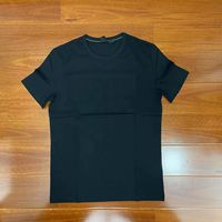 Camiseta Clásica para Hombre 2026, Ligera, Holgada, de Tela Suave, Secado Rápido, Corte Regular, Minimalista, Relajada y Transpirable