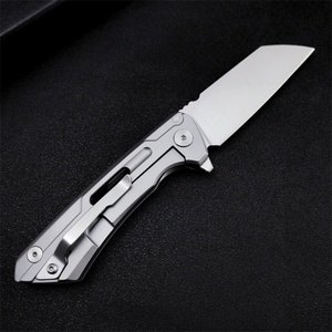 Manufacturer New Wholesale DIY OEM Pocket <b>Knife</b> Multi-Functional <b>Knives</b> with D2 High Speed Steel Blade and One Line <b>Lock</b> - Product Image 5
