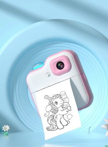 Yeni Şarj Edilebilir Küçük Q6 Mini Anında Baskı Yapan Çocuk Dijital Video Kamera 2.4" Ekran 58mm Stokta - Product Image 5