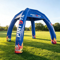 Dôme Gonflable Extérieur Personnalisé 10x10, Tente Araignée, Gazebo, pour Stands de Marque et Clubs Sportifs, Prise en Charge de la Personnalisation