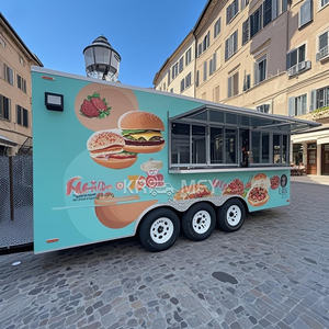 Camión de Comida Remolcable Totalmente Personalizable y Duradero, Carrito de Helados, Carrito de Hot Dogs, Equipo de Cocina Móvil, Puesto de Jugos, Comida para Niños - Product Image 3