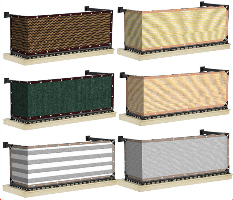 0,9 x 2 m (Café, Jaune, Gris, Rayures Grises et Blanches Disponibles)