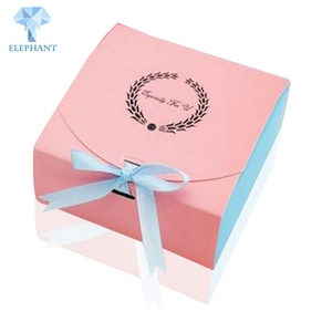 Boîte à bonbons en papier rose personnalisée en gros pour les petits cadeaux de fête d'anniversaire ou de mariage pour les invités - Product Image 3