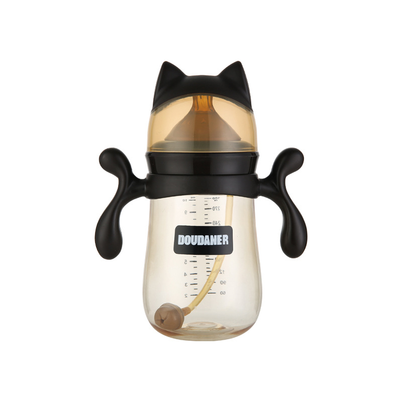 Baby Bottles for Year Old BPA Free Silicone with Handle