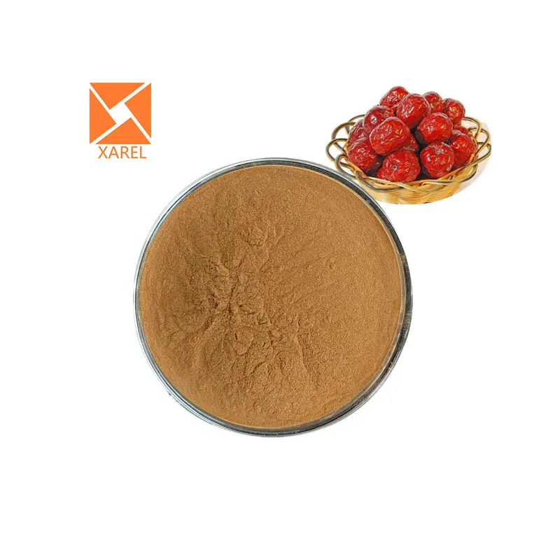 中国の赤いナツメヤシエキス粉末多糖50%-70% 赤ナツメエキスZiziphusナツメエキス