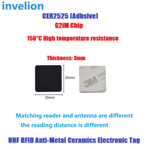 UHF <span class=keywords><strong>RFID</strong></span> Анти-металлическая керамика водонепроницаемый тег большой дальности 3-7 м работает высокая термостойкость для управления складскими активами - Product Image 3