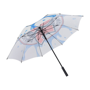 Fiberglass Sunshade Large Designer <strong>Custom</strong> Branded Logo Windproof Big Promotional Customized Golf <strong>Umbrella</strong> With Logo - Product Image 4