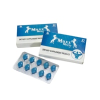 Service de personnalisation OEM pour produits masculins comprimés énergétiques à base de plantes Maca Blue Pills livraison rapide