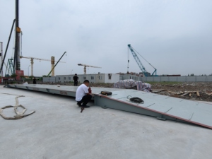 Шкала для грузовых автомобилей Changzhou YAS, 80 тонн, из нержавеющей стали, высококачественные весы, защитные ограждения, пластиковые светодиодные/ЖК-индикаторы, 0,001 г, 1 г - Product Image 4