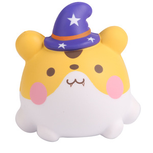 PU Foam Wizard Hat Bear <b>Squishy</b> Toy 2-4 Years Unisex Fidget Stress Relief Gift - Product Image 1
