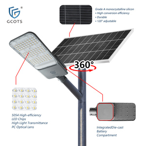 Farolas Solares LED de Alta Eficiencia, Impermeables IP65, de Aluminio, Personalizadas de Fábrica, para Carreteras y Parques, 85x150, Ángulo de Haz 6000K - Product Image 2