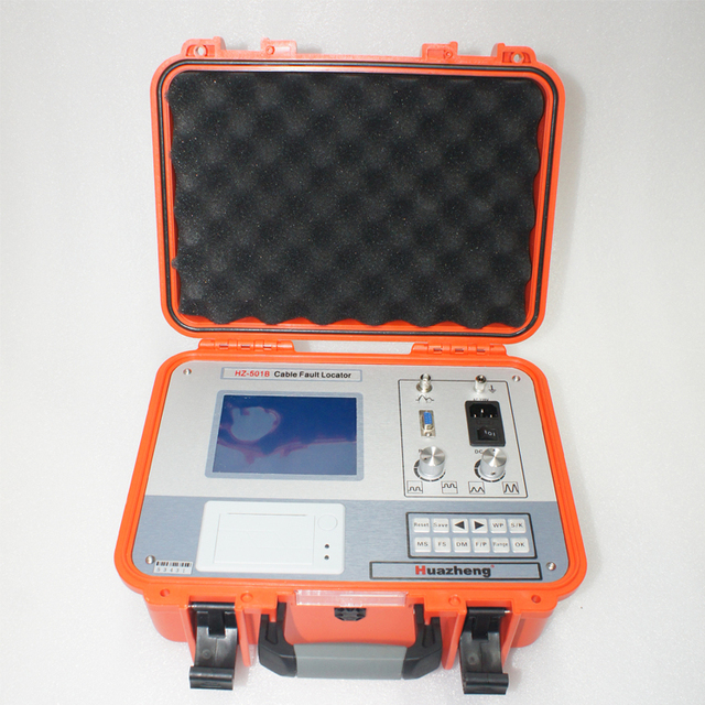 Huazheng Electric High Voltage Digital Cable Fault Locator Line Cable Fault Detector Portable Cable Tester