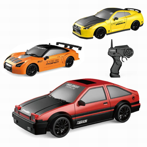 Vente en gros 2.4GHz <span class=keywords><strong>Drift</strong></span> <span class=keywords><strong>RC</strong></span> Car 4WD 1/24 Scale <span class=keywords><strong>Drift</strong></span> <span class=keywords><strong>Racer</strong></span> Radio Control GTR modèle Racing Sport Car Toys Mini Remote Control Toy - Product Image 1