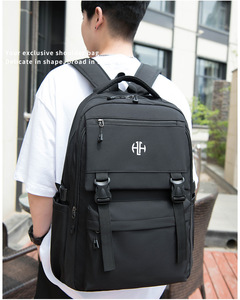 Thiết kế thời trang mới Ba lô công suất lớn đa chức năng Ba lô bền trường kinh doanh túi chất lượng tốt máy tính xách tay Ba lô - Product Image 6