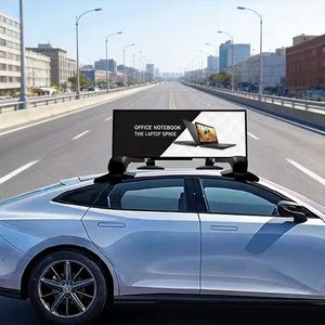 Écran LED double face pour toit de <span class=keywords><strong>taxi</strong></span>, écran LED électronique haute définition monté sur véhicule pour extérieur - Product Image 1