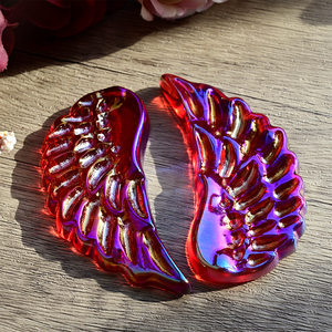 Wholesale High Quality Healing <b>Crystal</b> <b>Crafts</b> Aura Smelting <b>Crystal</b> Wings for Home Decoration and Christmas Gifts - Product Image 3
