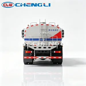 รถบรรทุกฉีดน้ำตงเฟิง ฮัวเซิน รุ่นใหม่ T5 6X4 ขนาด 22.5 ลูกบาศก์เมตร สำหรับทำความสะอาดถนนและรดน้ำต้นไม้ - Product Image 5