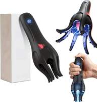 Vibrateur d'entraînement du gland en silicone pour hommes, masturbateur souple pour l'endurance, jouet sexuel pour l'auto-gratification masculine