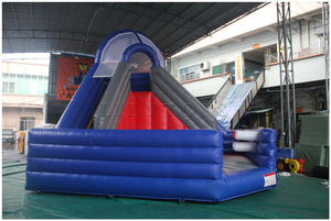 Lilytoys fiesta de carnaval al aire libre bolsa de acrobacias de salto soplado de aire juegos inflables de salto de acantilado con tobogán para niños, para eventos - Product Image 5