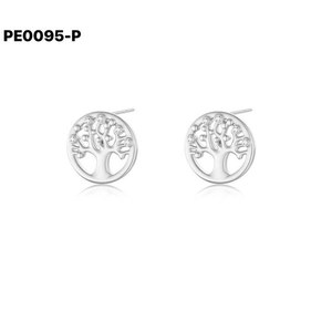 Amy Amy Fashion Stud Earrings Alloy Zirconia <b>Tree</b> Design Women's Jewelry Gift Classic Style PE0095 - Product Image 3