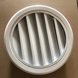 Ronde Type Air Conditoning Plastic Plafond Louvre Vent